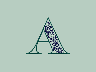 "A" a alphabet brand branding illustration letter lettering logo type typography