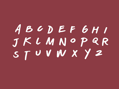 Klements Alphabet alphabet alphabet design brand handdone handdrawn letter design lettering letters type typography