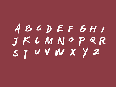 Klements Alphabet alphabet alphabet design brand handdone handdrawn letter design lettering letters type typography