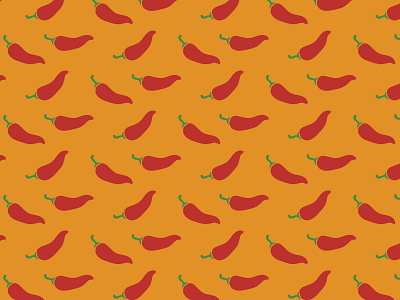 Spicy Hot chilis hot hot sauce icon pattern pattern a day pattern design pepper repeat pattern spicy