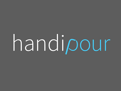 Working logotype for Handipour