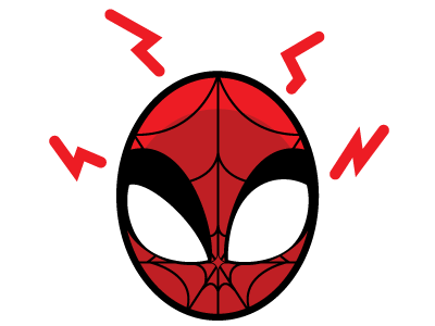 My Spidey Sense is Tingling! illustrator marvel spider man superhero