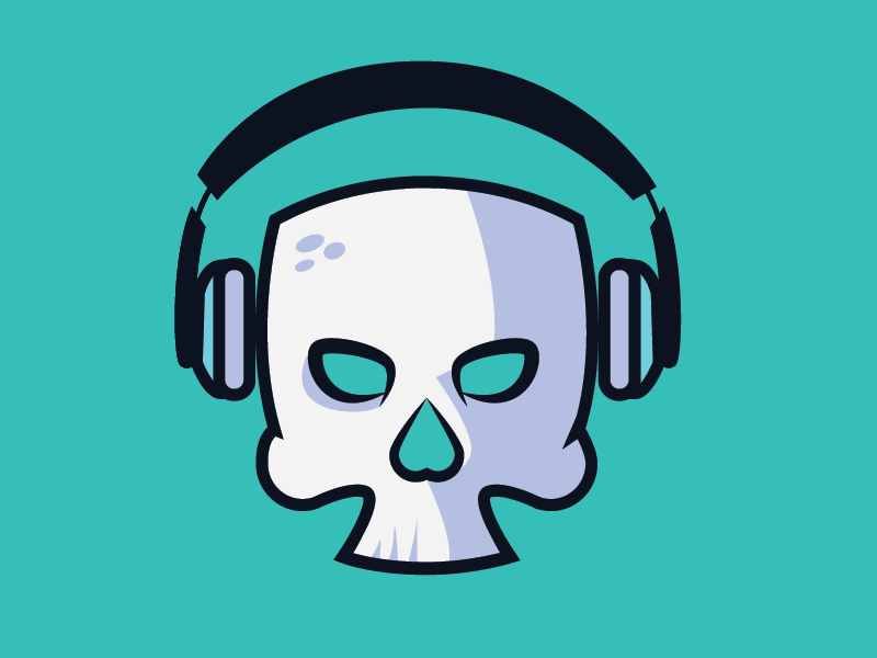 Funky Skull by Amer Olabi on Dribbble