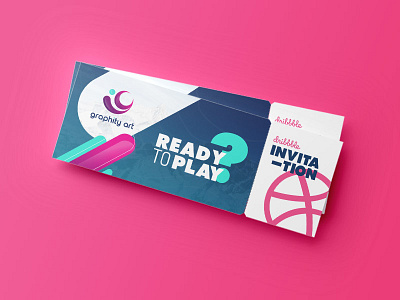 2 Dribbble Invitation