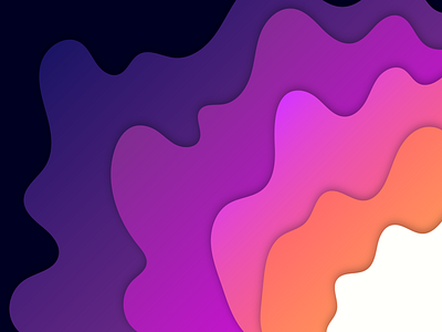 Hypercolor abstract color illustration illustrator wallpaper wallpapers waves
