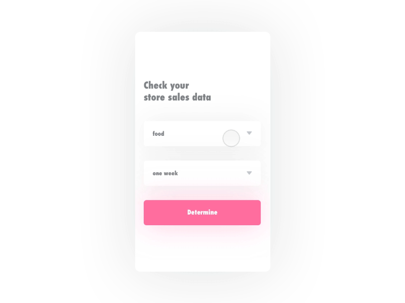 Daily UI #3 daily food motion principle shop sketch stat ue ui