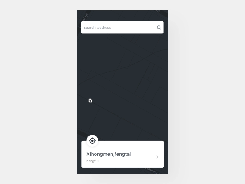 Daily UI #40——The map animation ae animation daily design map sketch ui