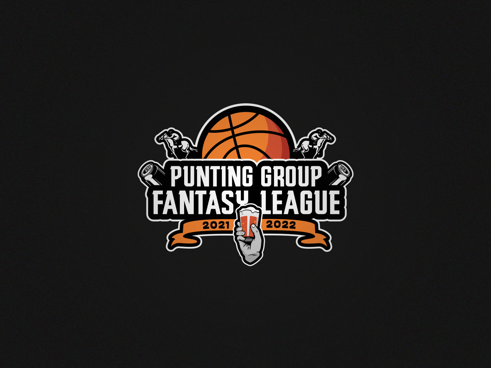 Basketball Fantasy League Logo by CoreyMcCulloch on Dribbble