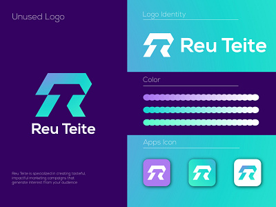 TR Modern Letter Logo Concept, Branding