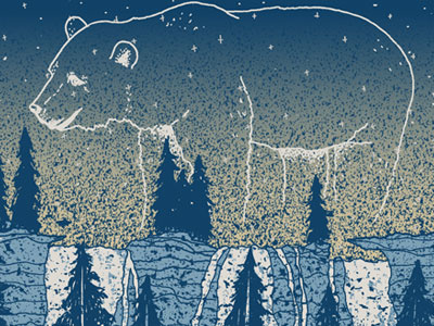 Bear WIP apparel bear blue design illustration shirt t shirt tee