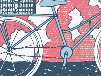 Bike WIP apparel bicycle bike design illustration t shirt tee