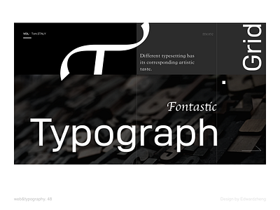 eg.48 black character design element format graphic graphic design layout typography ui web web design website