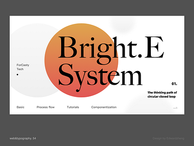 eg.54 character design element font format graphic graphic design layout serif typography ui web web design website white