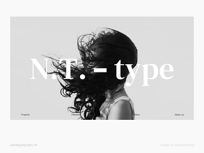 eg.81 character design element format graphic graphic design landing page layout typography ui web web design website white