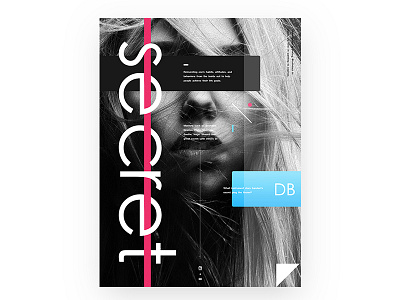 Day.333 P. | Secret character design format graphic layout photo placeholder plane poster text typegraphic