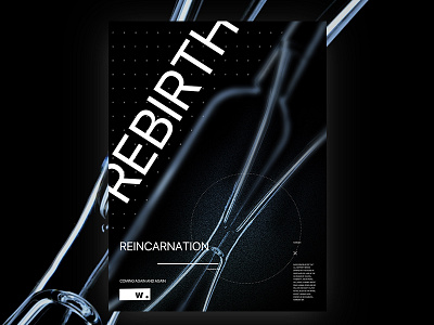 Day.338 P. | Rebirth character design format graphic layout photo placeholder plane poster text typegraphic