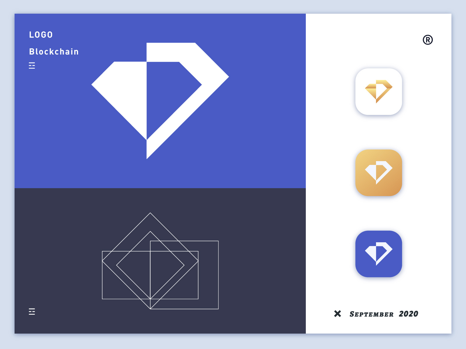 The gem logo has been confirmed by buwaner on Dribbble