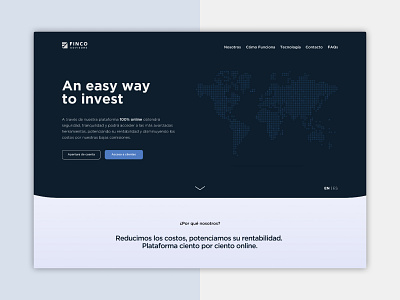 fincoadvisors.co design logo ui ux web