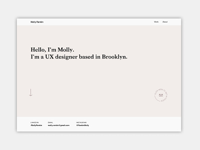 UX Designer Porfolio / Molly Rankin