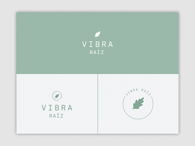 Vibra Raíz Branding brand design branding herbal products logo