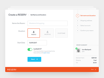 Reserv - Payment Flow