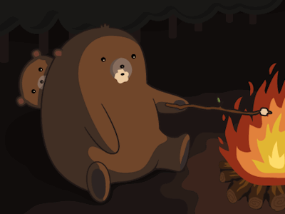 Bears illustration illustrator svg