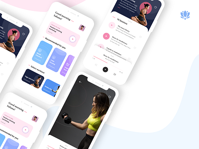 Yoga and meditation app