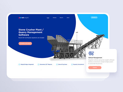 Netwight Web Landing Page