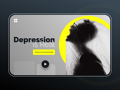 Mental Health - Landing Page adobexd app appdesign health illustration minimal motion graphics uiux vector visual designs xd