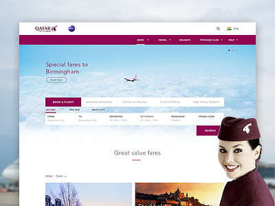 Qatar Airways Redesign airlines flights qatar airways