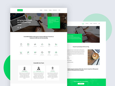 Web Landing Page minimal ui ux visual design webdesign