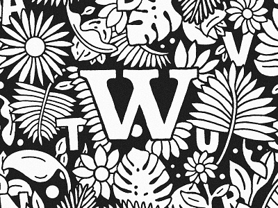 Wilderbloom 2022 artwork black branding flower graphic illustration leaves packaging white wild