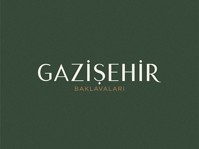 Gazişehir Baklavaları branding graphic design logo