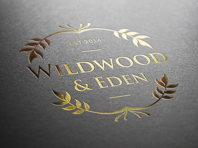 Wildwood & Eden Logo branding logos