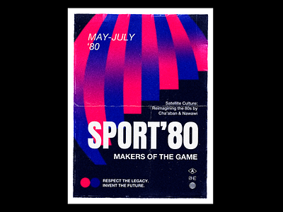 Poster Sport'80 design olympic poster poster design sport sport80