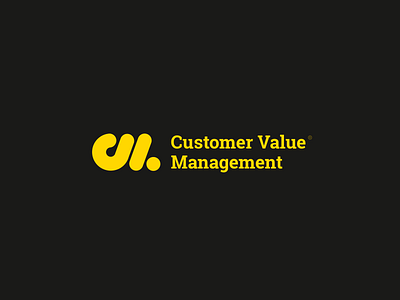Logo CVM branding company design illustrator logo logodesign logotype management minimal type typography vector