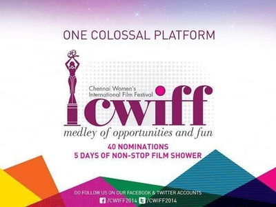 CWIFF Poster branding design illustration logo