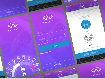 Nissan Infinity Car Remote App