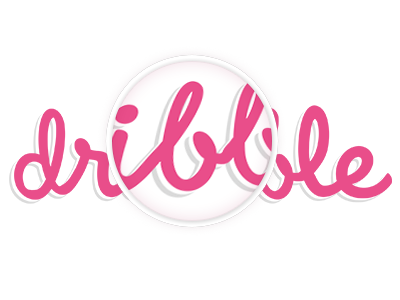 Adding a link to dribbble to my site dribbble logo personal social typography web