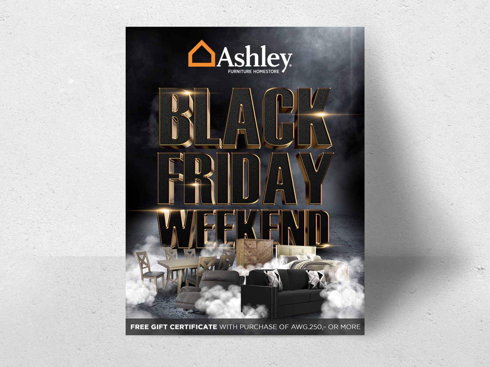 Ashley Furniture Black Friday Flyer Design by Gerry on Dribbble