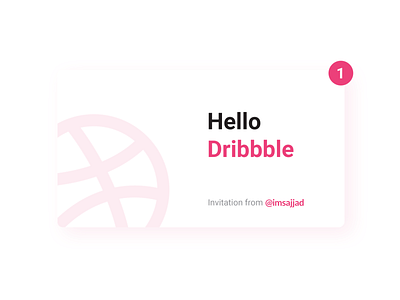 Dribbble Invitation