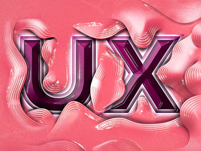 UX illustration typography lettering editorial