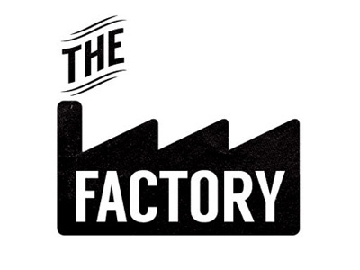 Factory identity logo typeface