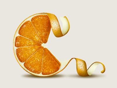 Clementine illustration lettering type typography
