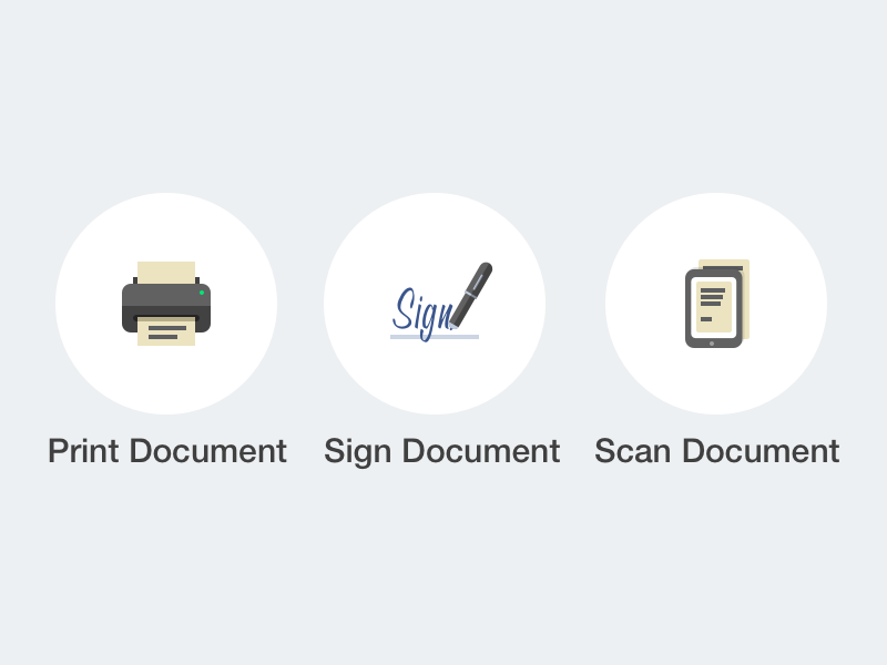 Document icons