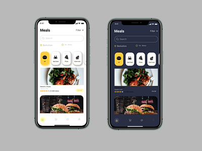 FOOD ORDERING MOBILE APP app design ui ux