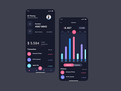 BANKING MOBILE APP app design ui ux