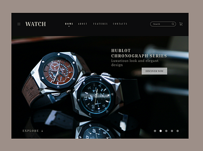 Watch Shop shop ui watch