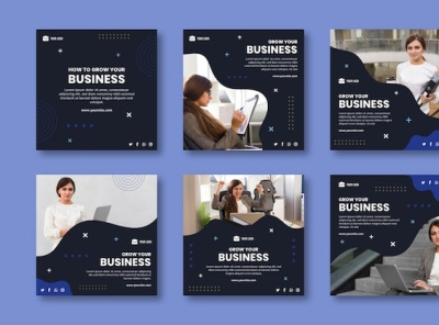 General business instagram post template