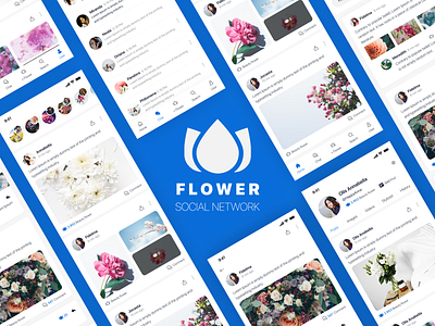 Flower Social network